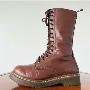 Dr. Martens Brown Combat Boots